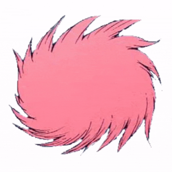 And I first saw the trees! The Truffula trees! The bright-colored tufts of the Truffula trees! Mile after mile in the fresh morning breeze.